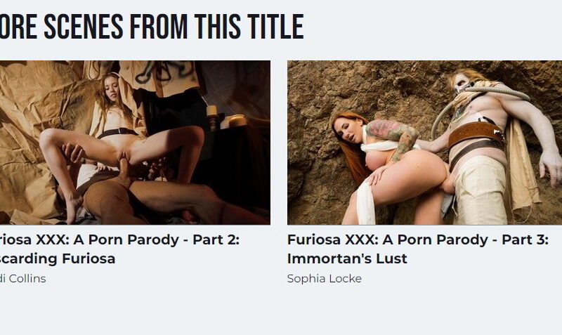 Porn Parody in cosplay - Furiosa XXX